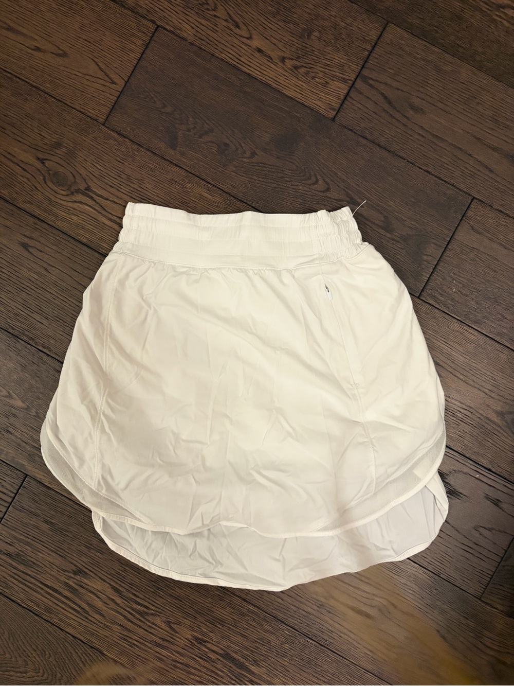 lululemon athletica White Layered High-Low Active Skirt
